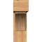 Ekena Millwork Thorton Block Smooth Bracket w/ Offset Brace, Western Red Cedar, 7 1/2"W x 22"D x 22"H BKT0806X22X22THR05SWR - alternate 2